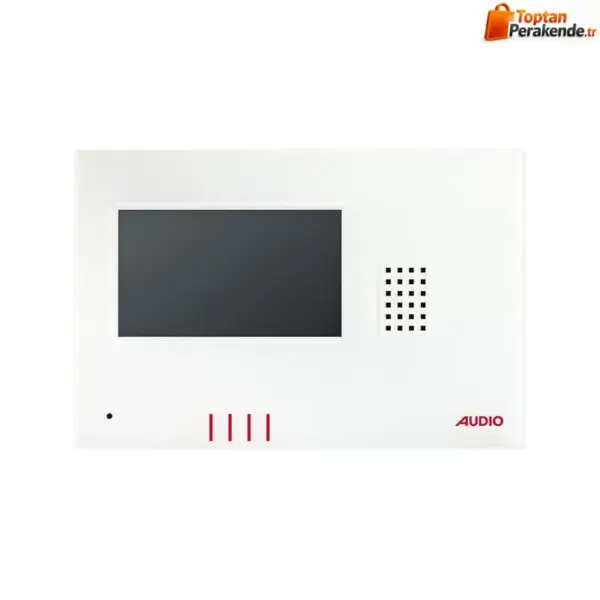 AUDIO 001162 Bus Plus 4.3” Dokunmatik Ekran Beyaz Görüntülü Diafon